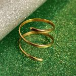 انگشتر پیچ پیچی دخترانه