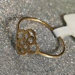 انگشتر مینیمال طرح فلاور