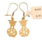 گوشواره عصایی بچه گانه طرح مانکی