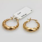 گوشواره طرح حلقه ایی