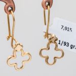 گوشواره آویز طرح فلاور