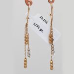 گوشواره طرح آویز البرنادو