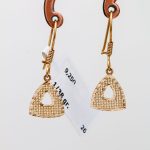 گوشواره آویز طرح توری