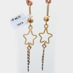 گوشواره آویز طرح استار