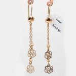 گوشواره آویز طرح فلاور