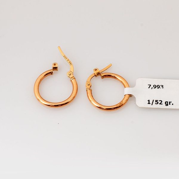 گوشواره طرح حلقه ایی