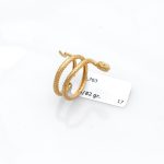 انگشتر زنانه طرح snake