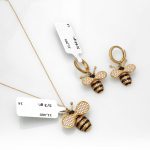 نیم ست زنانه طرح زنبور