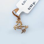 پلاک بچه گانه طرح یونیکورن
